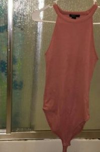 Pink bodysuit
